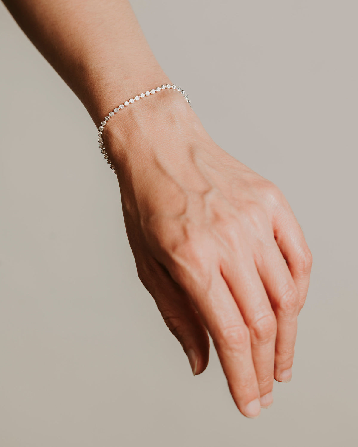 Faceted Chain Bracelet