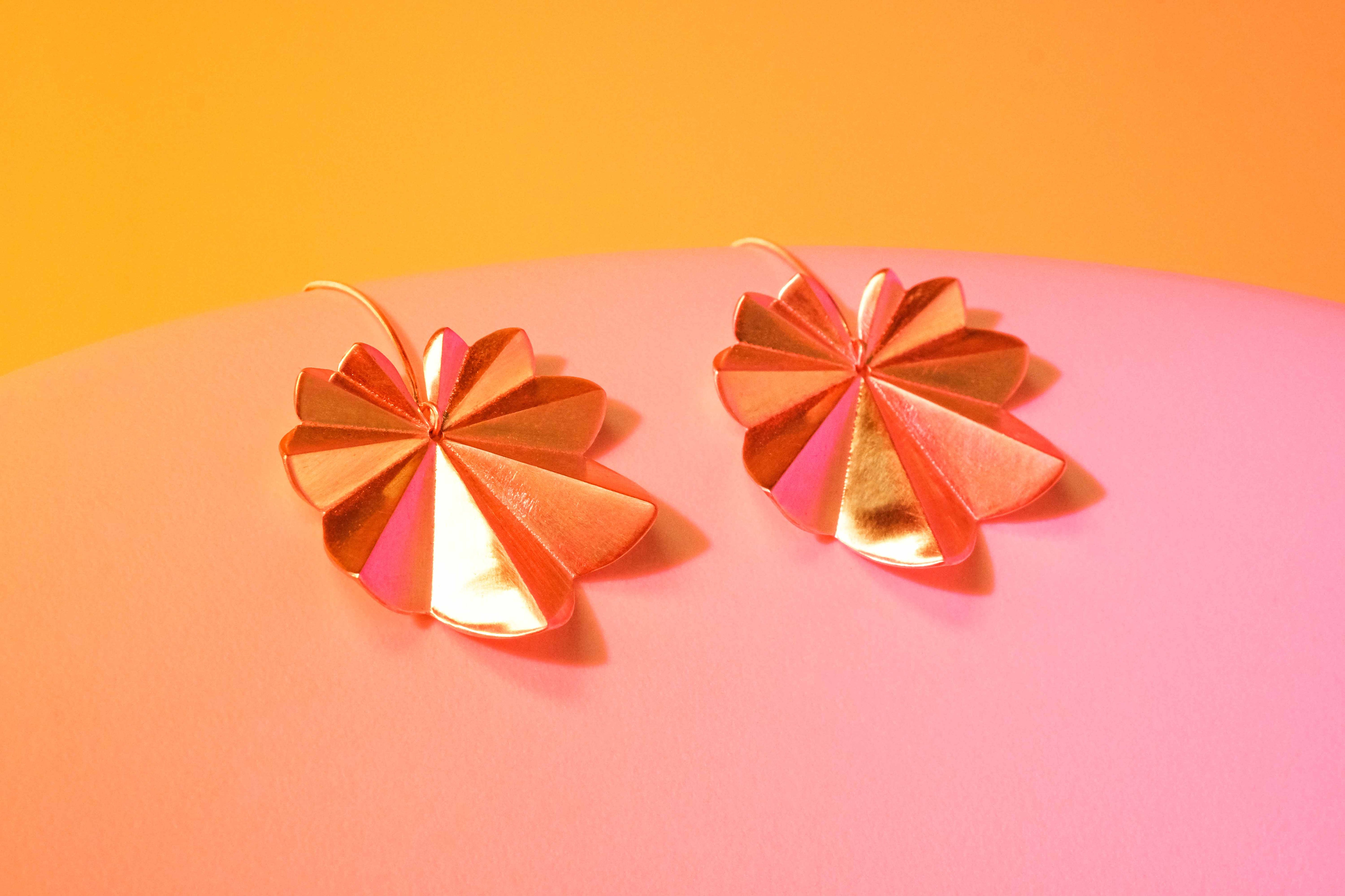 Geranium Earrings