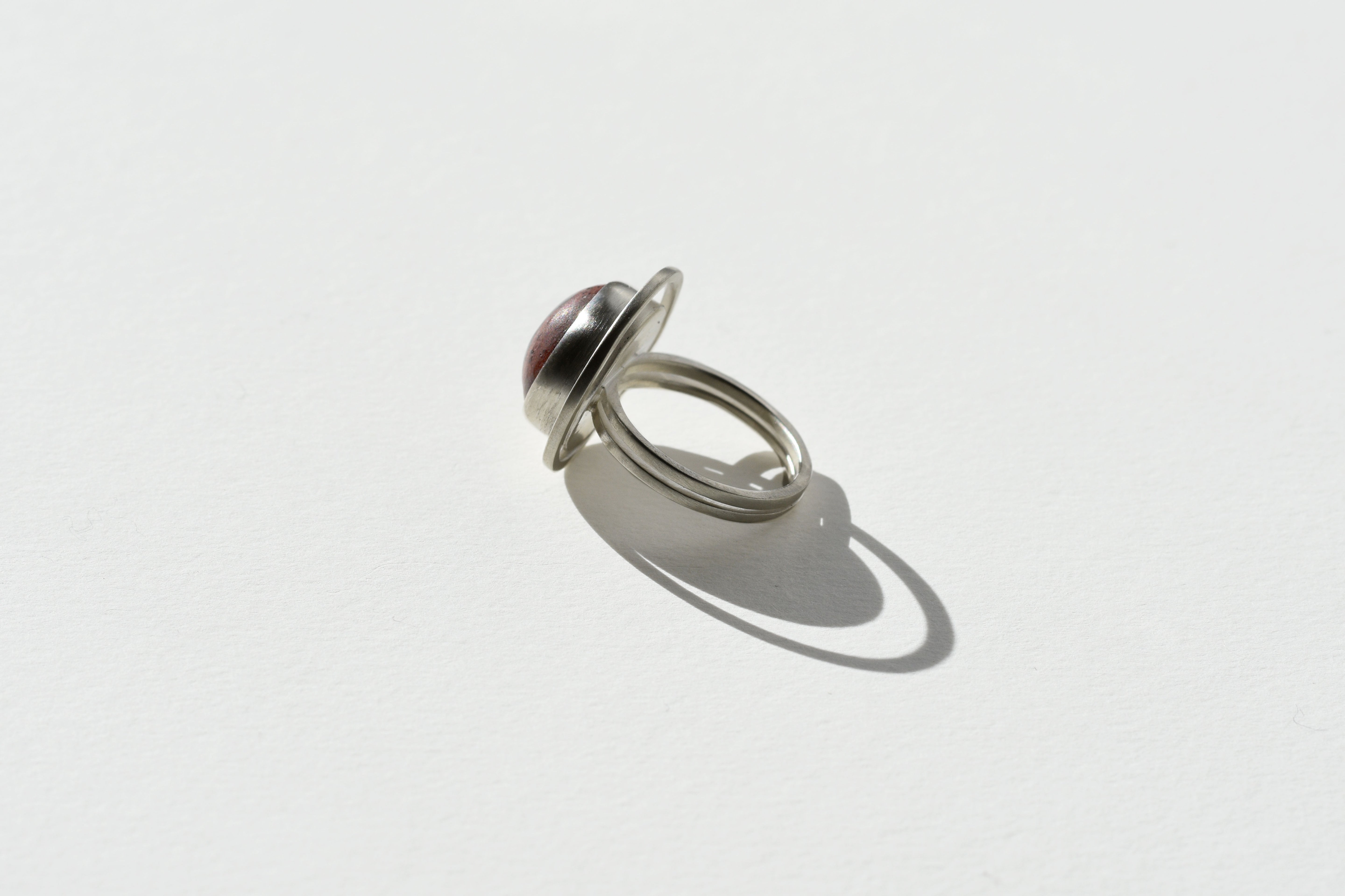 Round Opal Ring