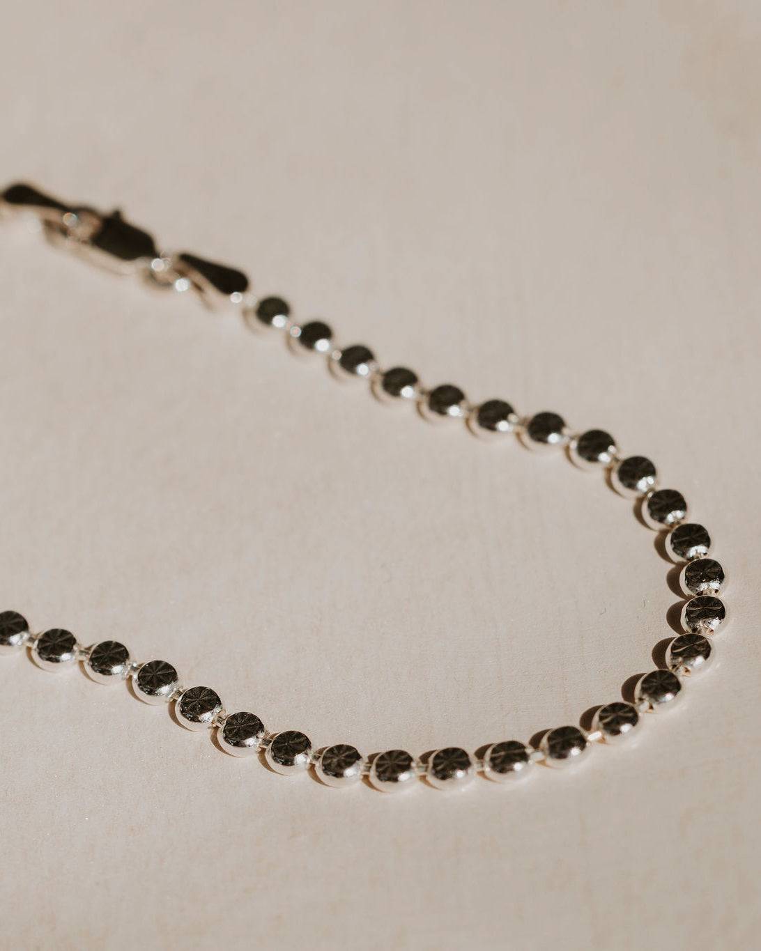 Faceted Chain Bracelet