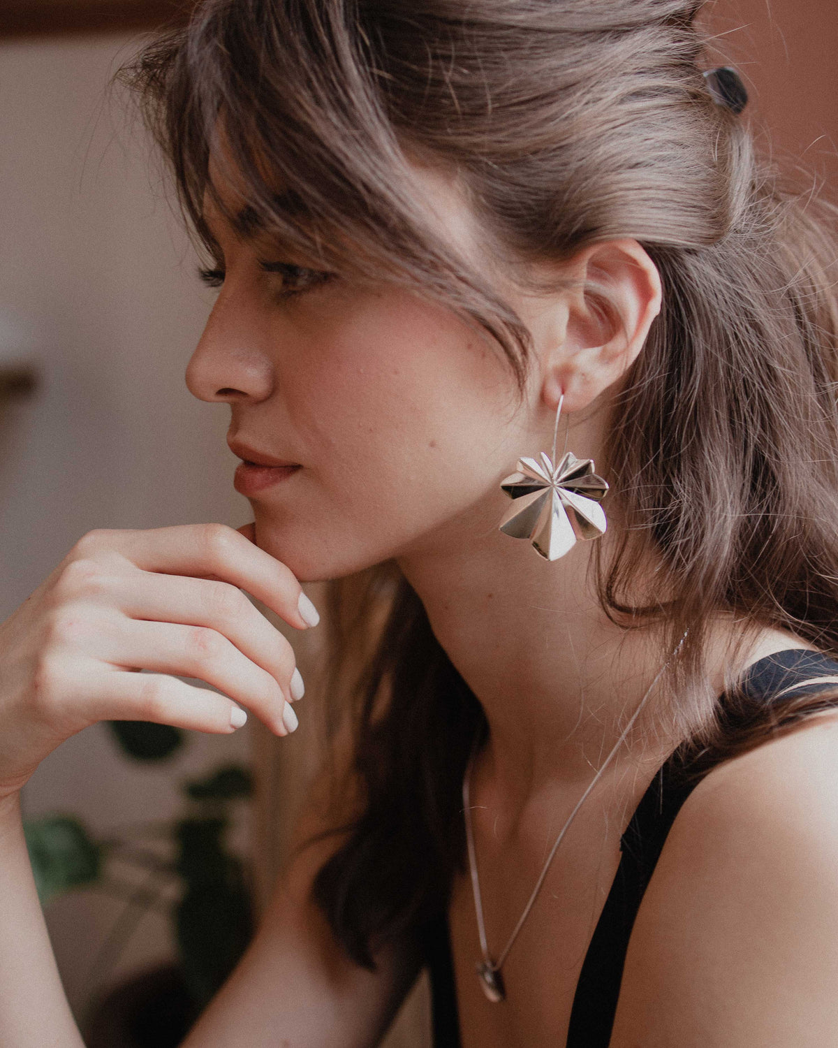 Geranium Earrings