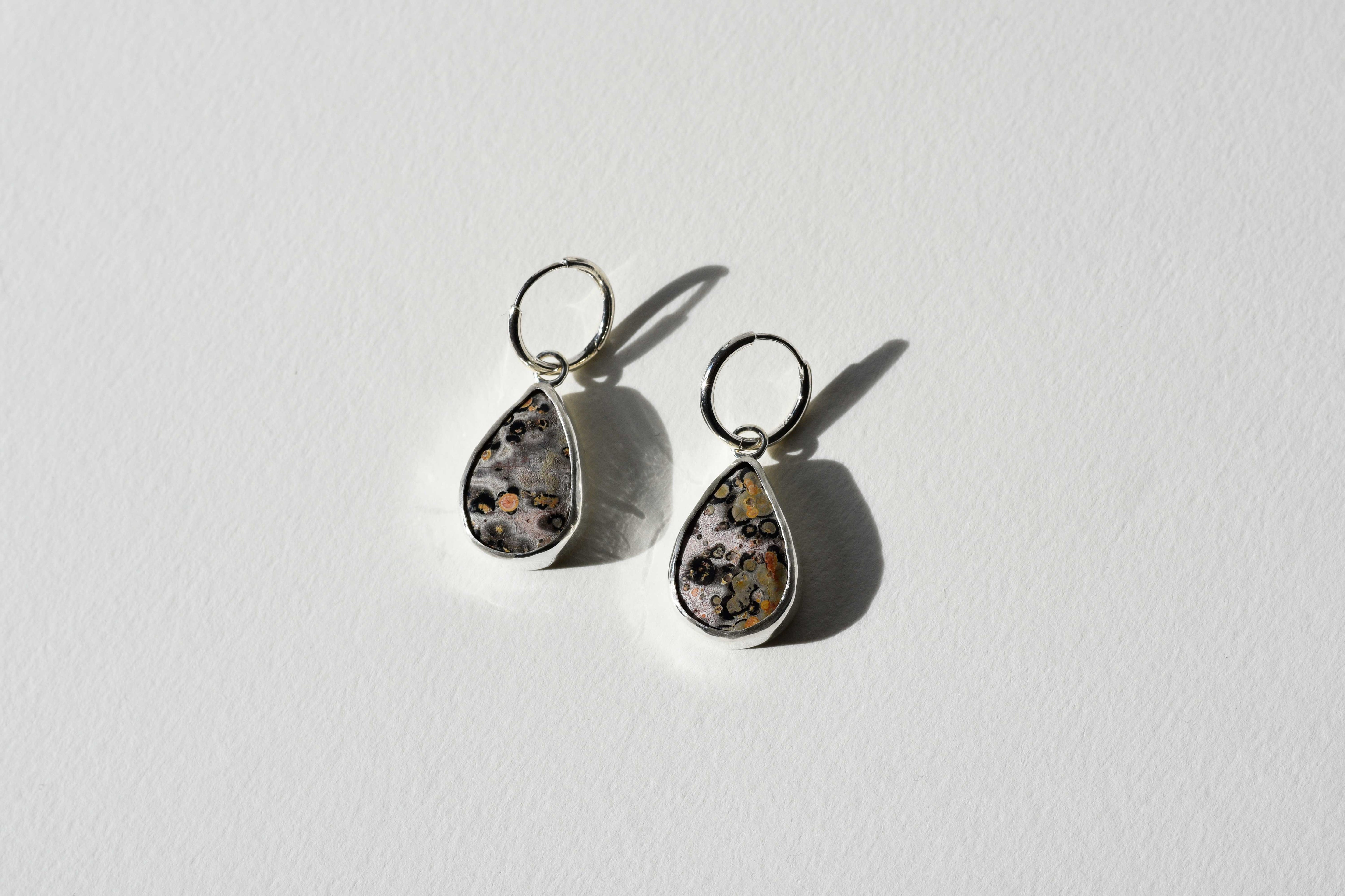 Orbicular Jasper Earrings