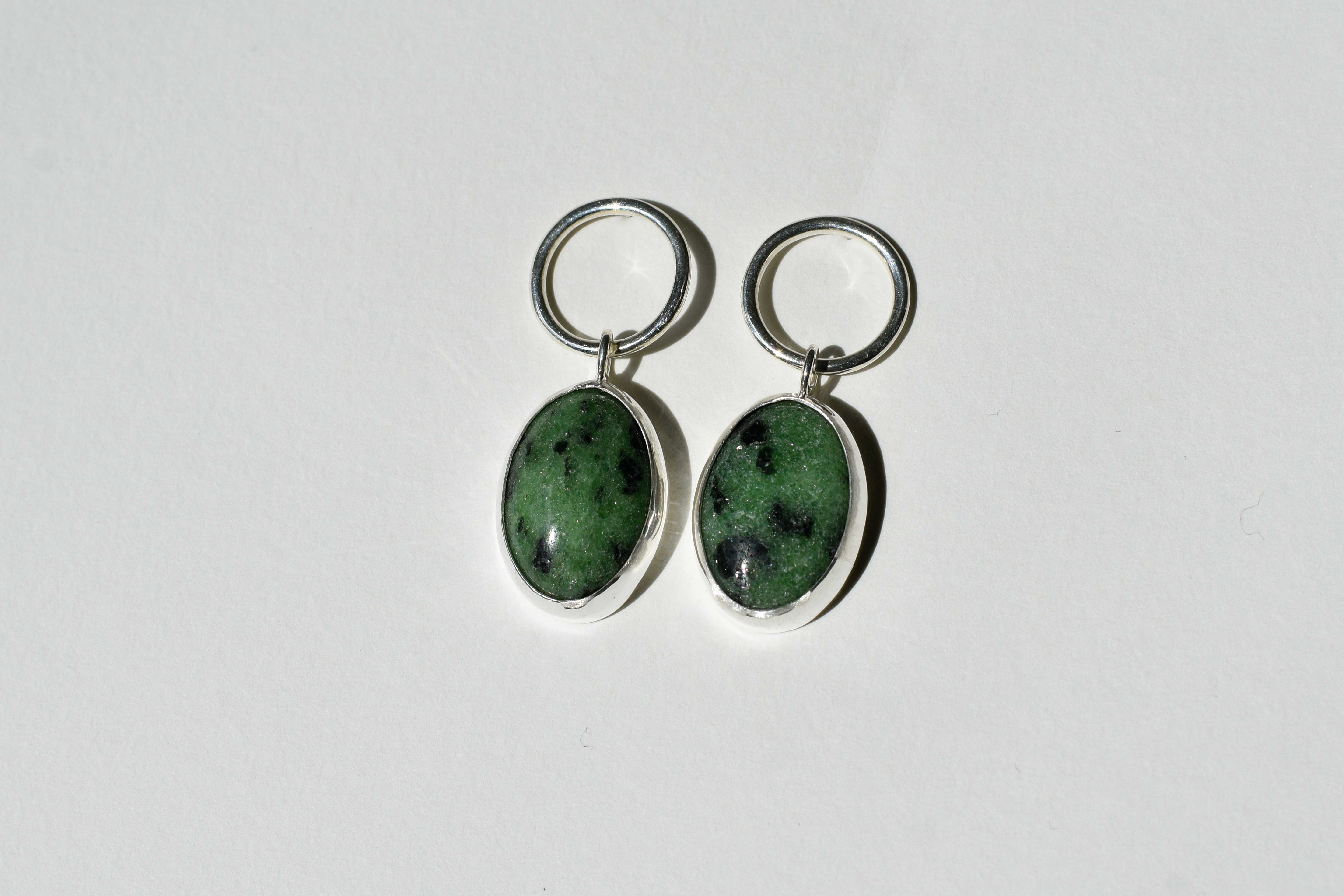 Zoisite Earrings